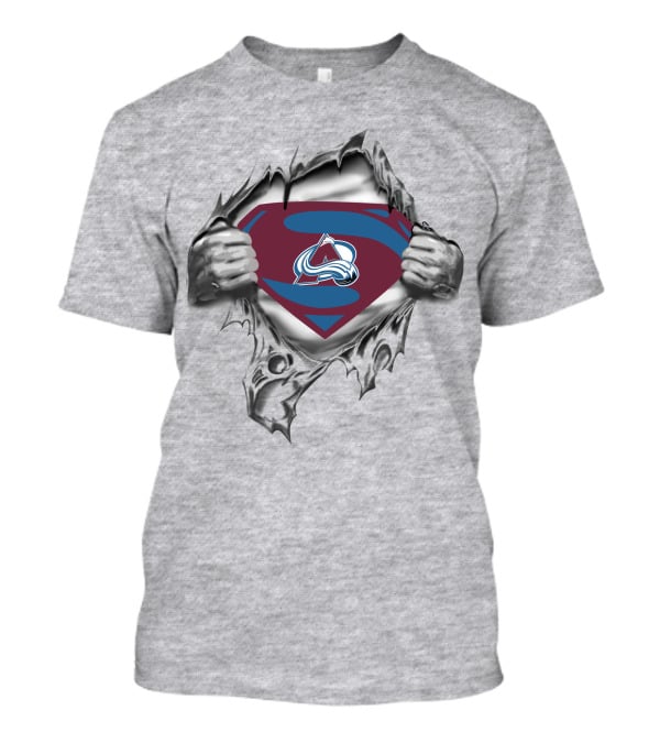 Avalanche Logo Superman Chest Rip T-Shirt