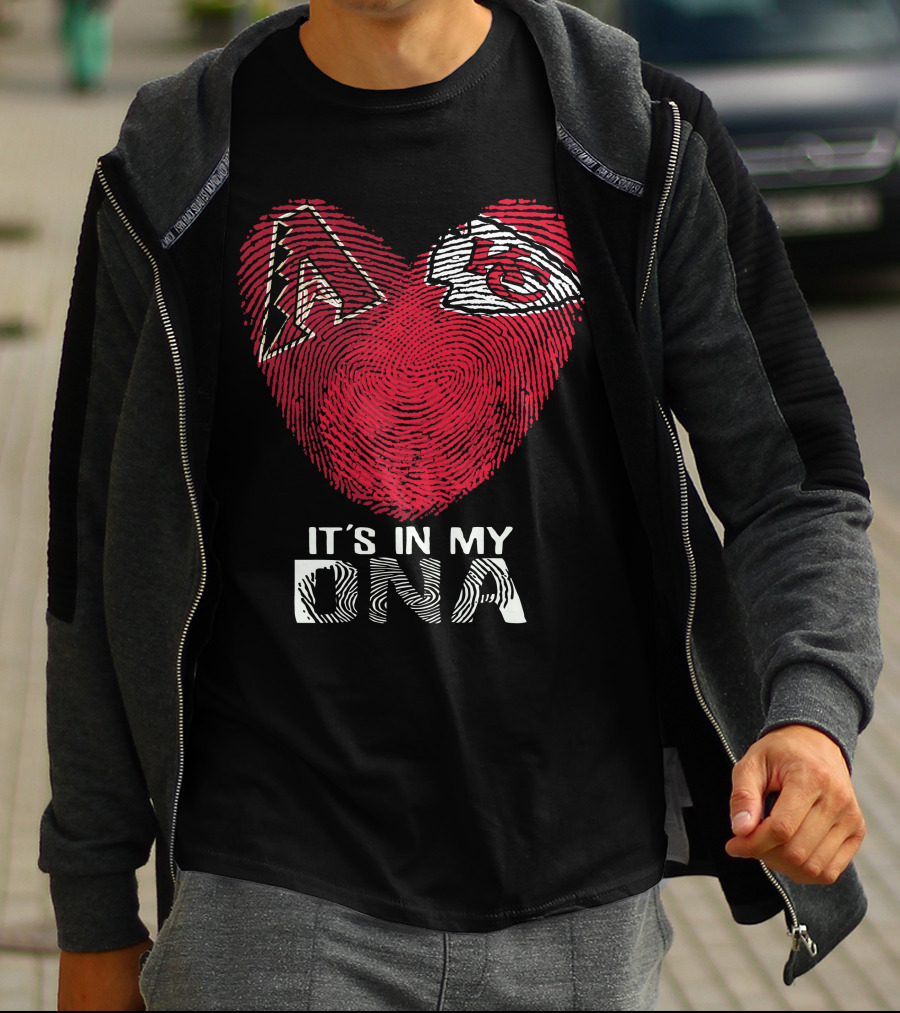 Arizona Diamondbacks Chiefs It's In My Dna T-Shirt