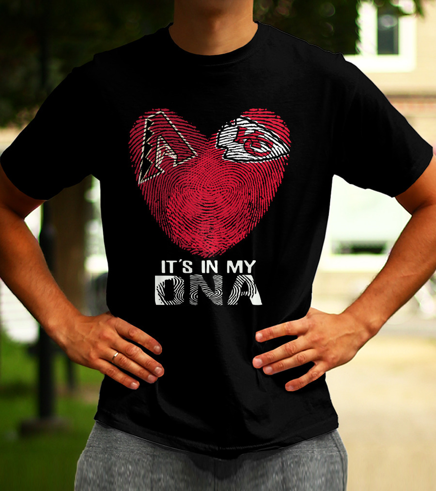 Arizona Diamondbacks Chiefs It's In My Dna T-Shirt
