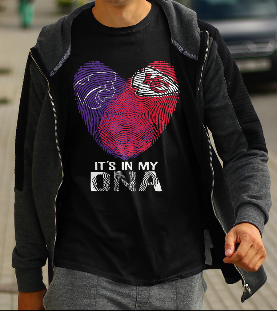 Kansas State Wildcats Chiefs It's In My Dna T-Shirt