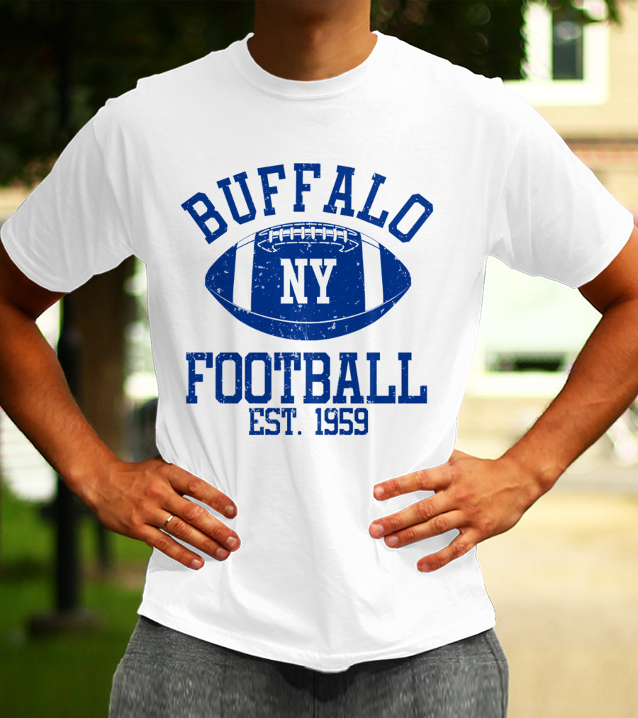 Buffalo NY Football EST 1959 T-Shirt