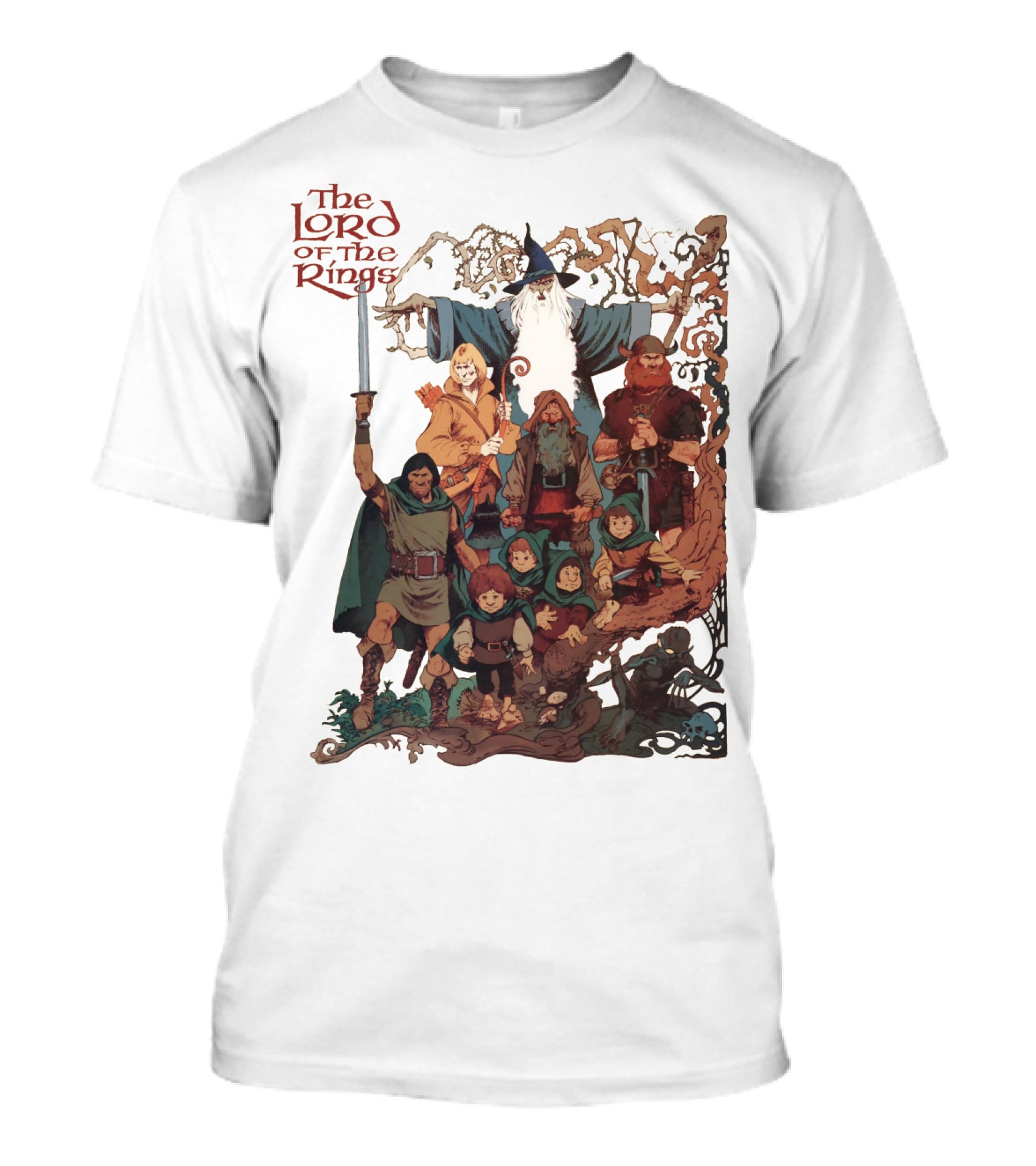 The Lord Of The Rings Classic Fellowship T-Shirt