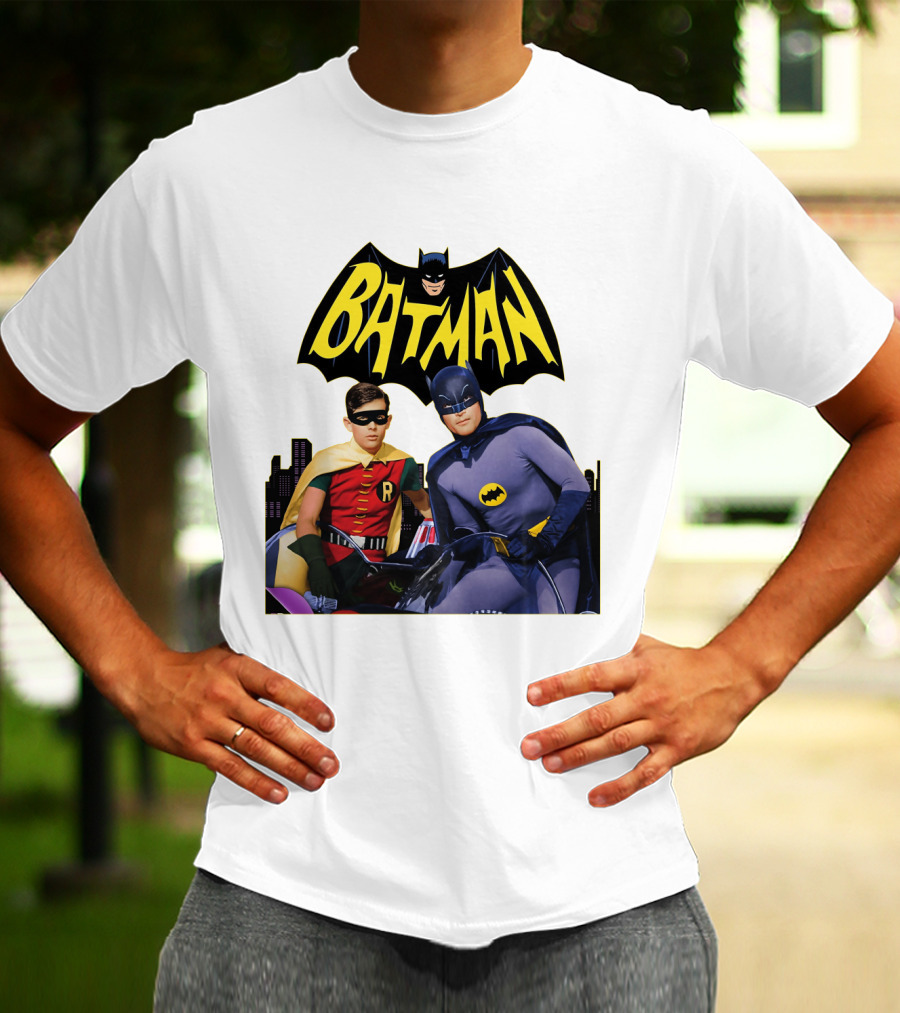 Batman Robin Classic TV Series Duo T-Shirt