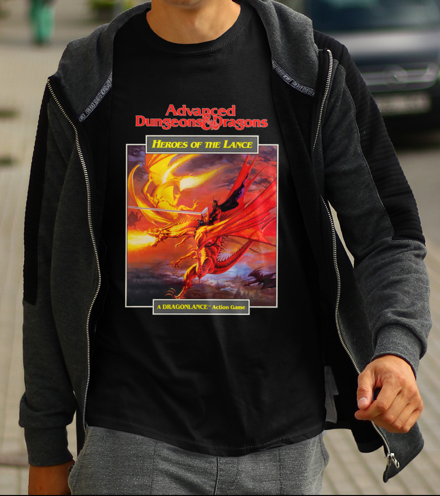 Advanced Dungeons And Dragons Heroes Of The Lance Dragonlance Action Game T-Shirt