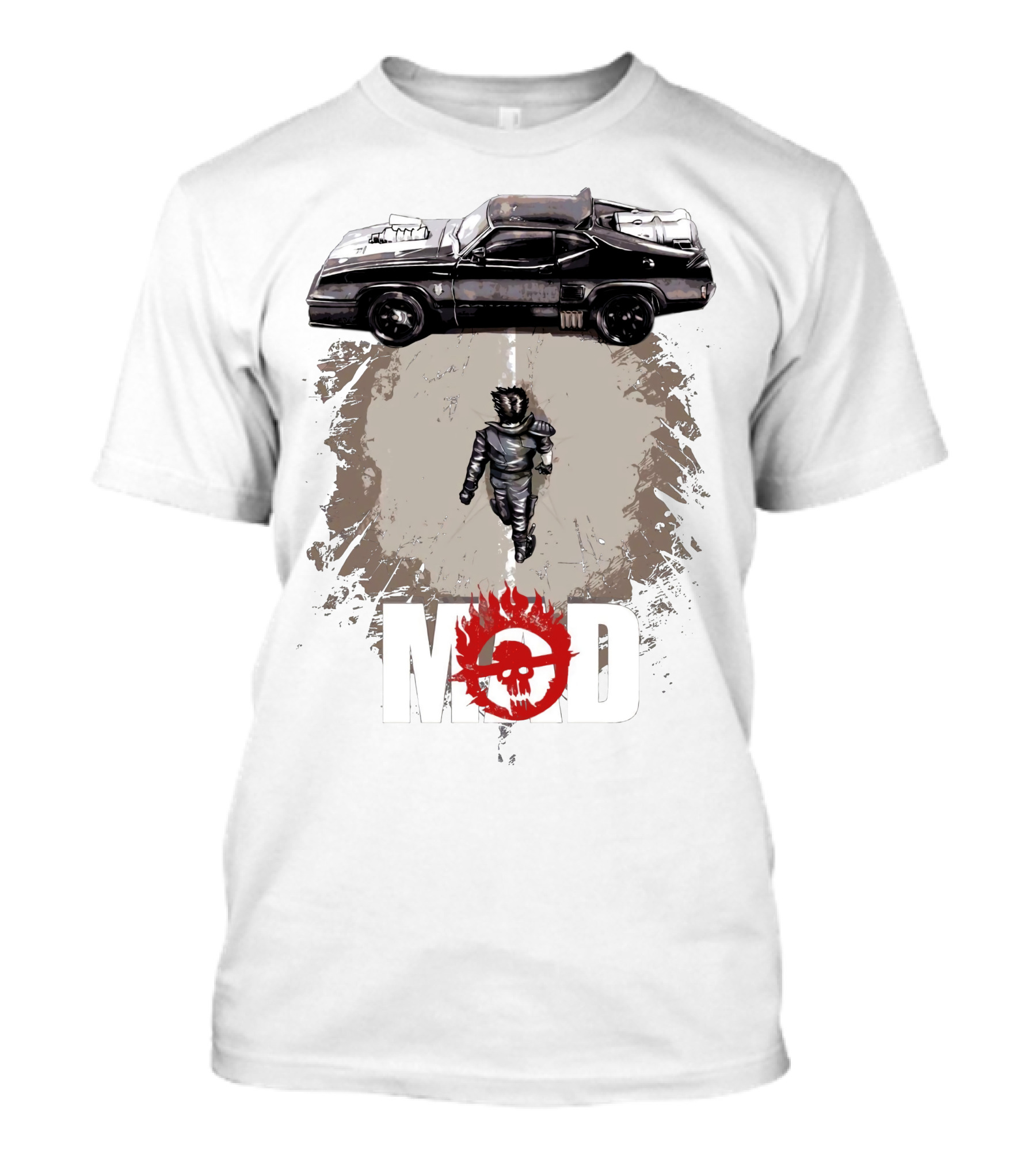MDMX Mad Max Road Warrior Car Skull T-Shirt