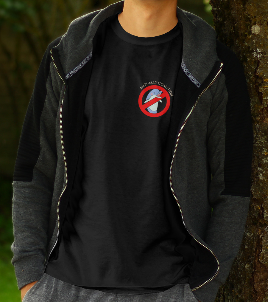 Anti-May Coalition No Dolphin Zone T-Shirt