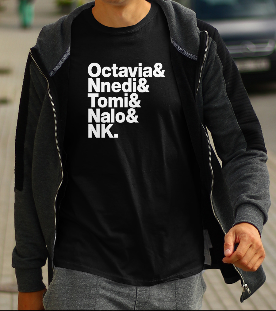 Sistah Scifi Octavia Nnedi Tomi Nalo NK Literature Icon List T-Shirt