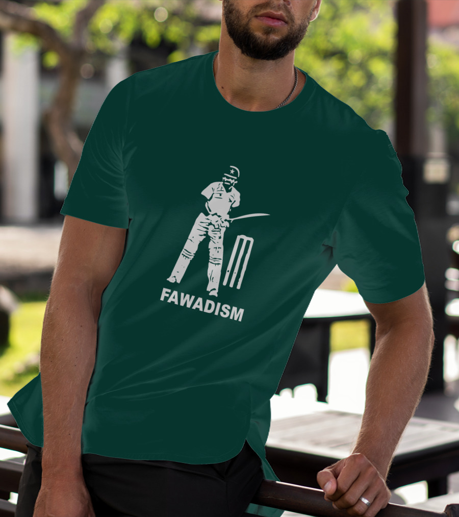 Cult Zeros Fawadism Fawad Alam Cricket T-Shirt