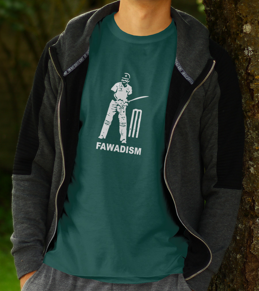 Cult Zeros Fawadism Fawad Alam Cricket T-Shirt