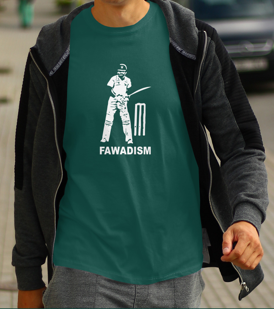 Cult Zeros Fawadism Fawad Alam Cricket T-Shirt