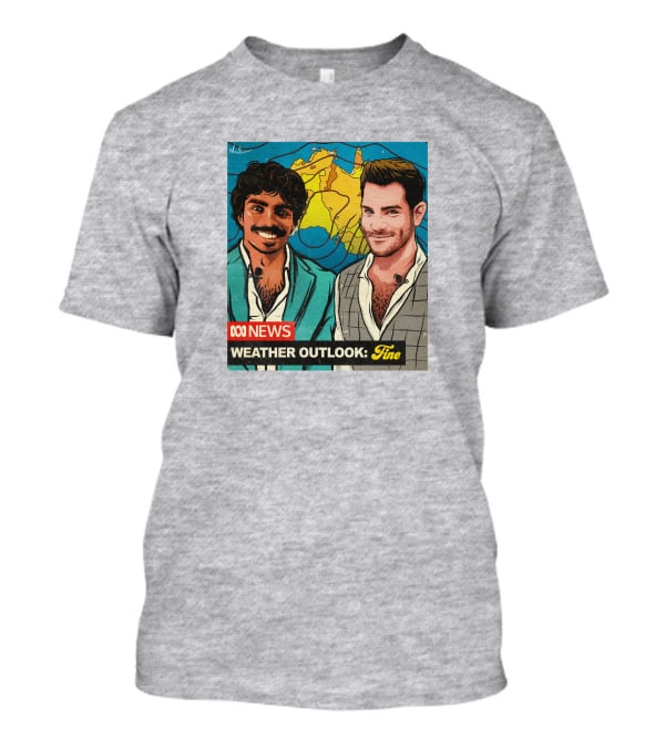 Nordacious ABC Weather News Weather Outlook Fine Rob Stott T-Shirt