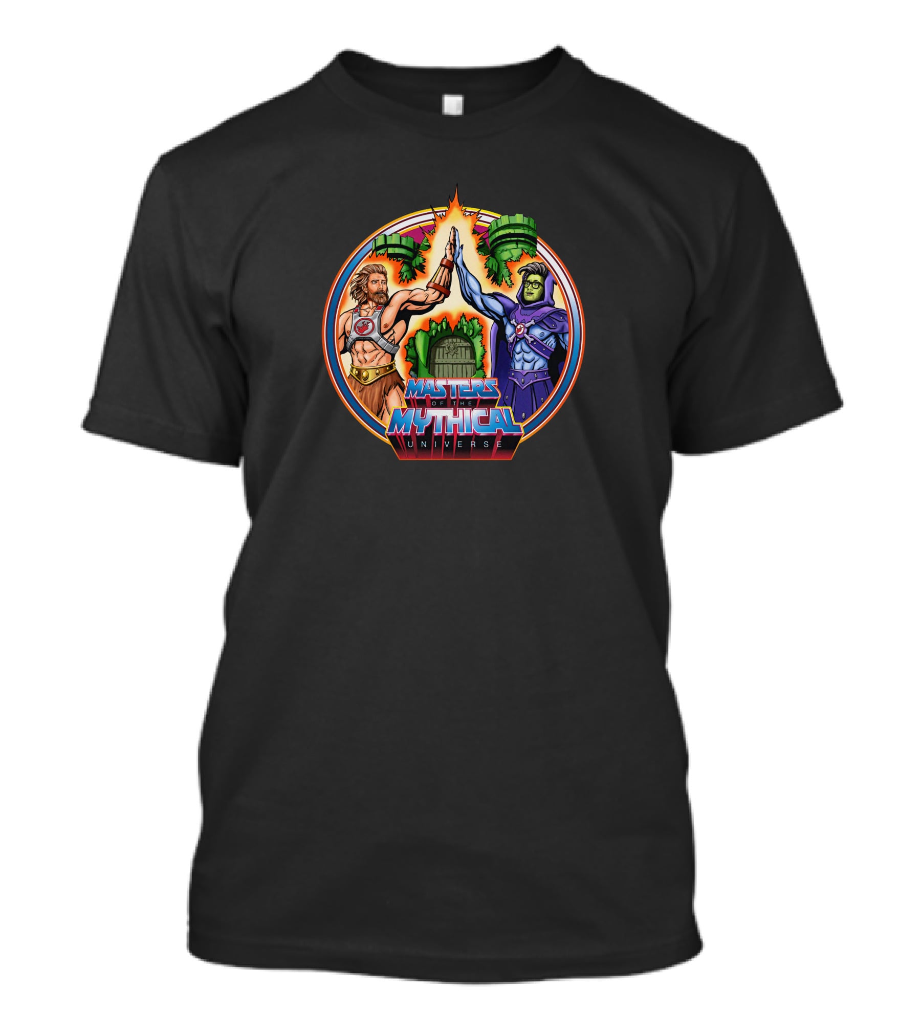 Mythical Store Masters Of The Mythical Universe Icons And Castle T-Shirt