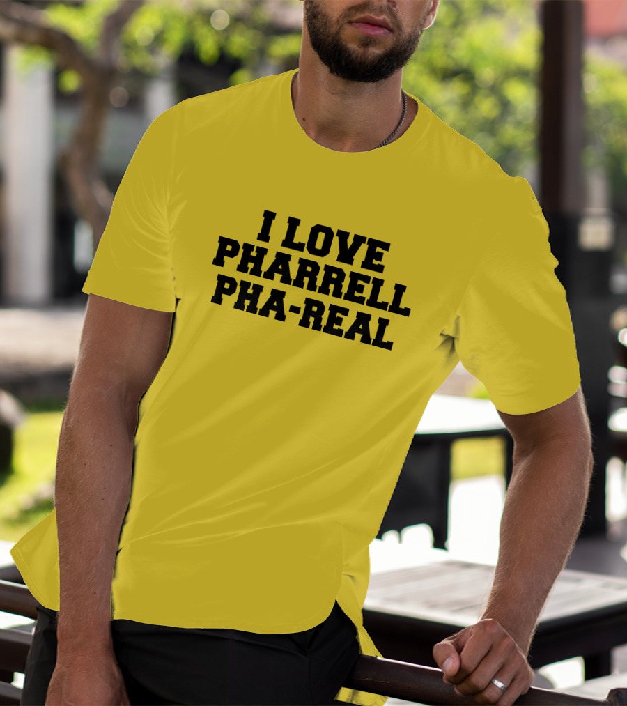 I Love Pharrell Pha-Real The Neptunes Marc Goldstein T-Shirt