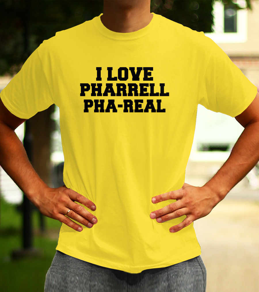 I Love Pharrell Pha-Real The Neptunes Marc Goldstein T-Shirt