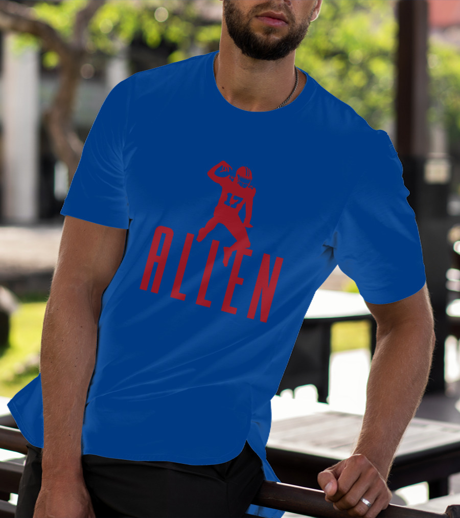 Buffalo Bills Allen 17 Football T-Shirt