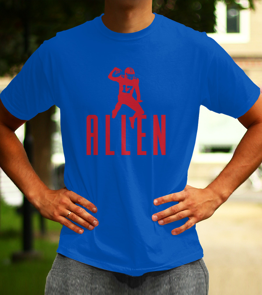 Buffalo Bills Allen 17 Football T-Shirt