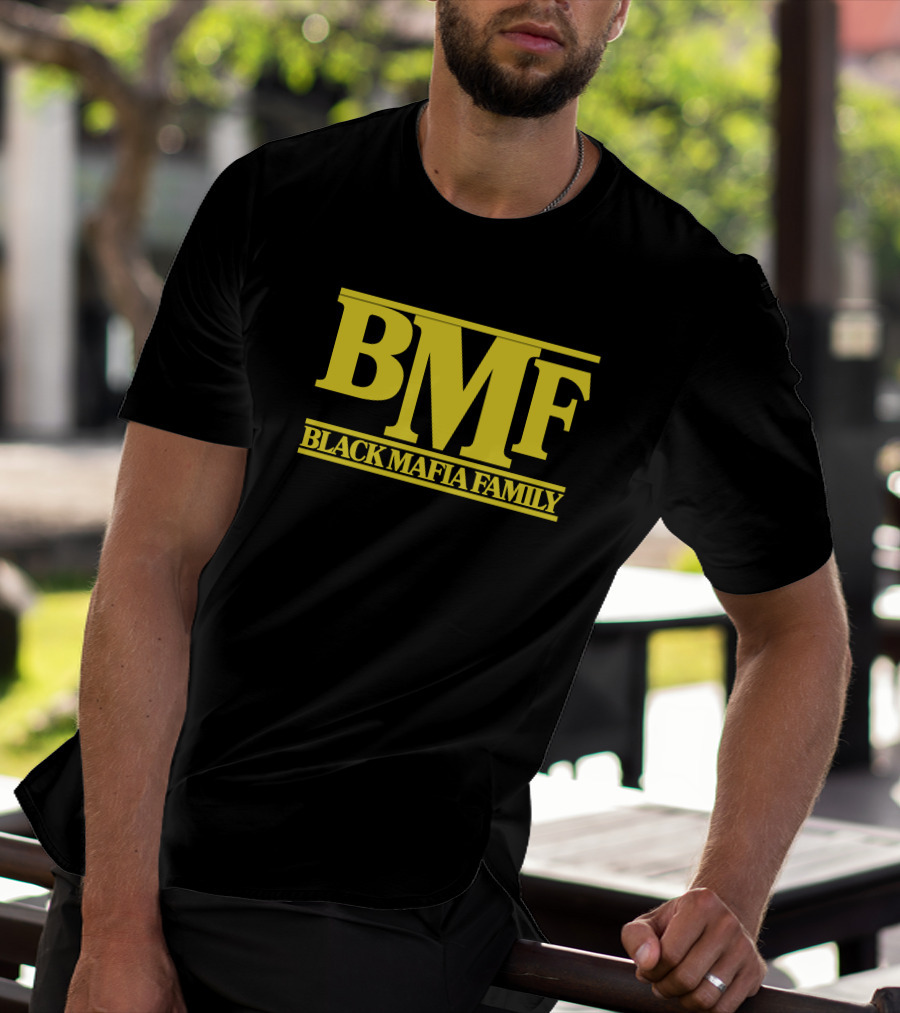 BMF Black Mafia Family 50cent Logo Merchandise T-Shirt