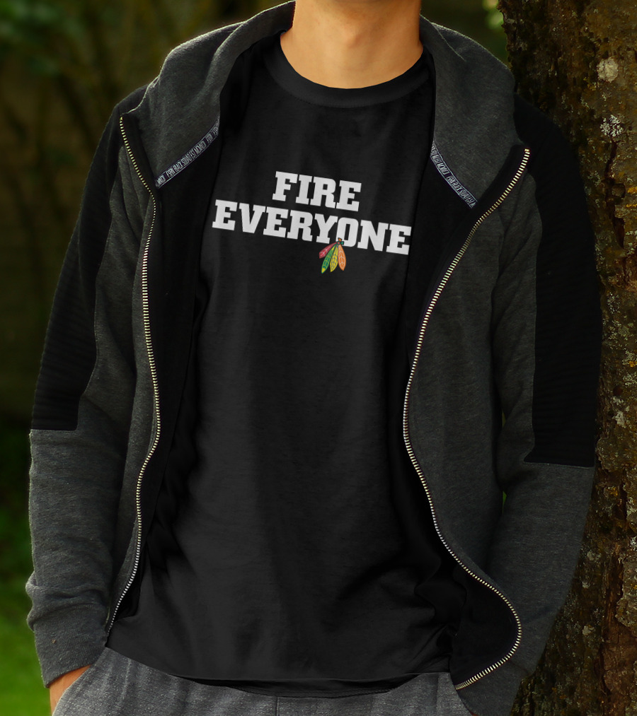 Chicitysports Chicago Hockey Fire Everyone T-Shirt