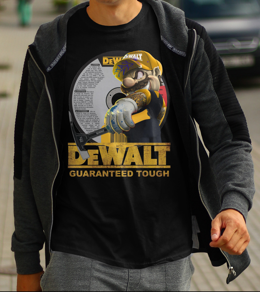 DeWalt Guaranteed Tough Mario3x4 T-Shirt