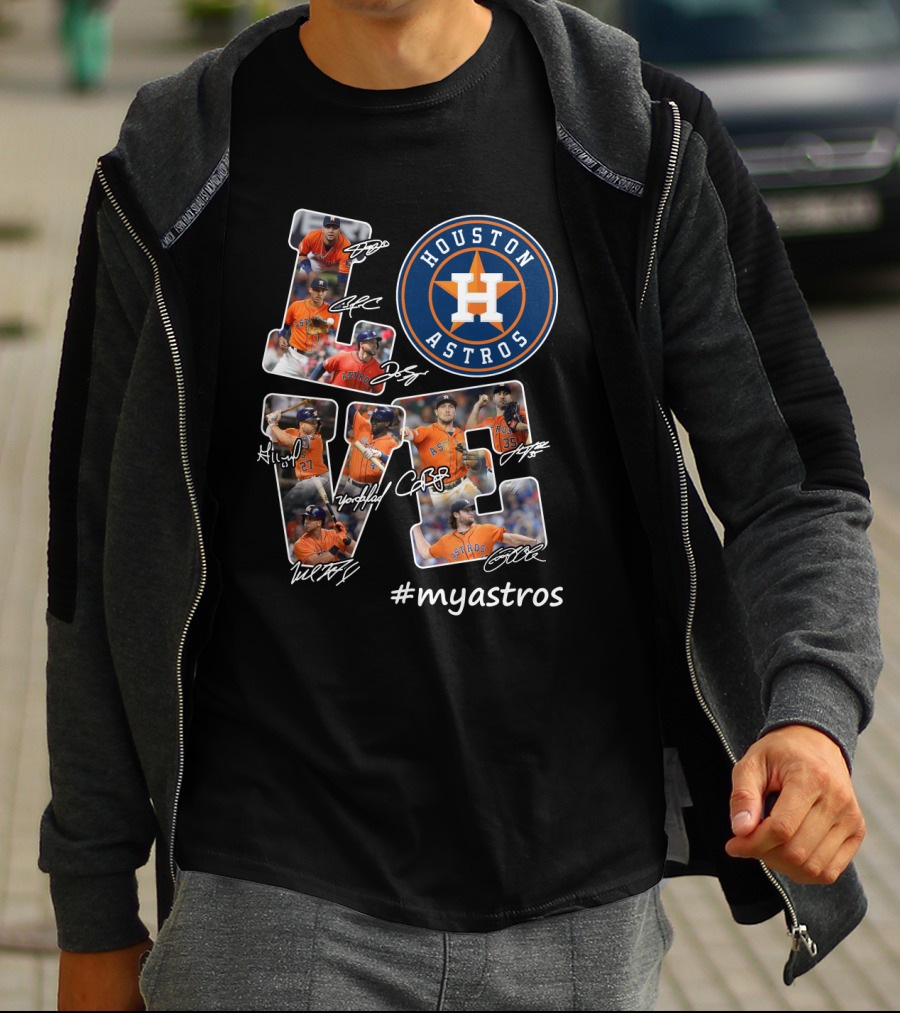 Houston Astros LOVE #myastros T-Shirt