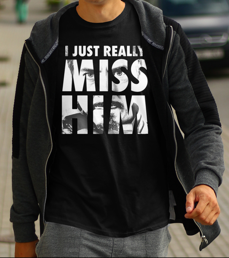 I Just Really Miss Him Tony Stark Tribute Marvel T-Shirt