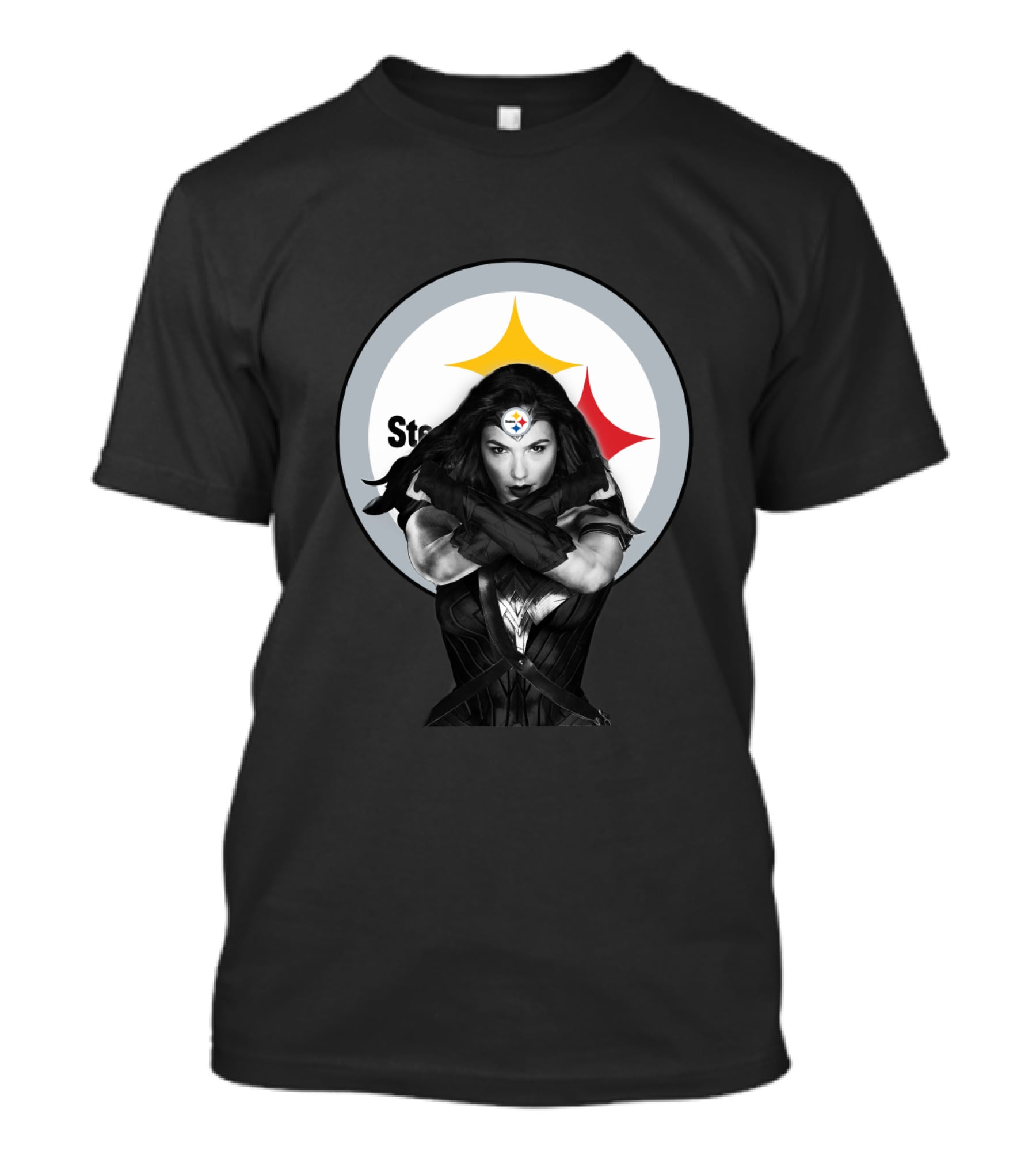 Pittsburgh Steelers Warrior Icon With Steelmark T-Shirt