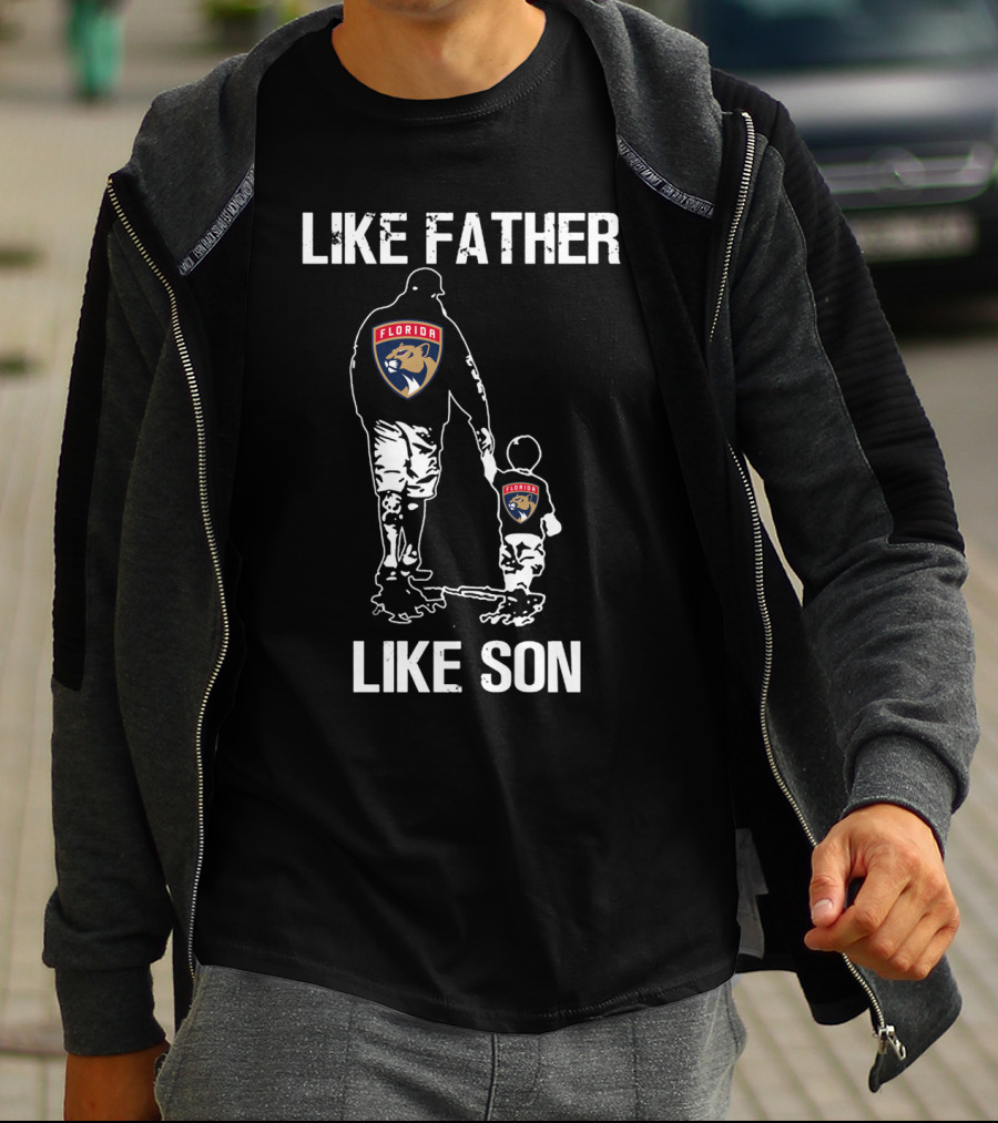 Florida Panthers Like Father Like Son T-Shirt