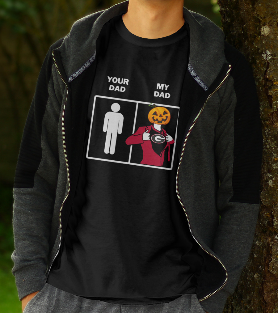 Your Dad My Dad Georgia Bulldogs Football Halloween T-Shirt