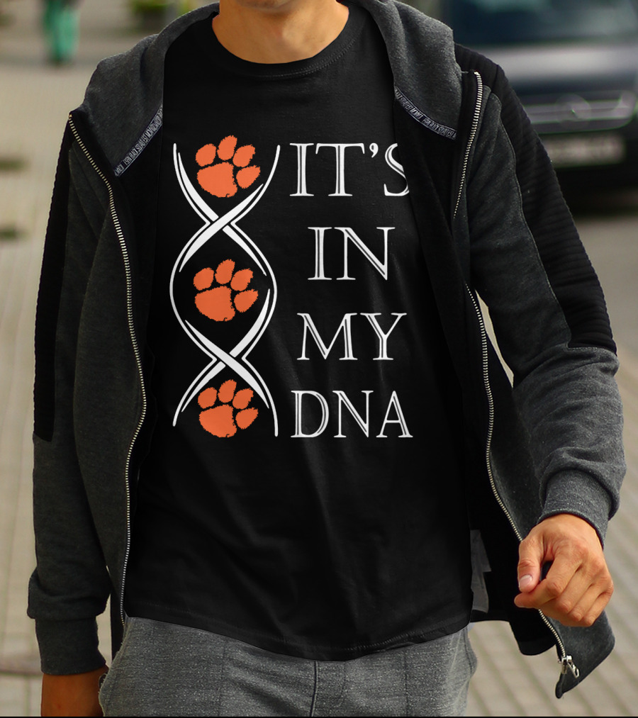 Clemson Tigers Football It's In My Dna T-Shirt