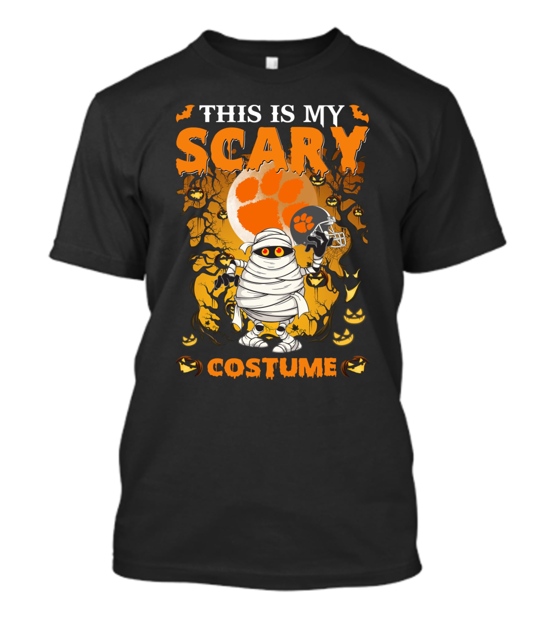 This Is My Scary Clemson Tigers Costume T-Shirt