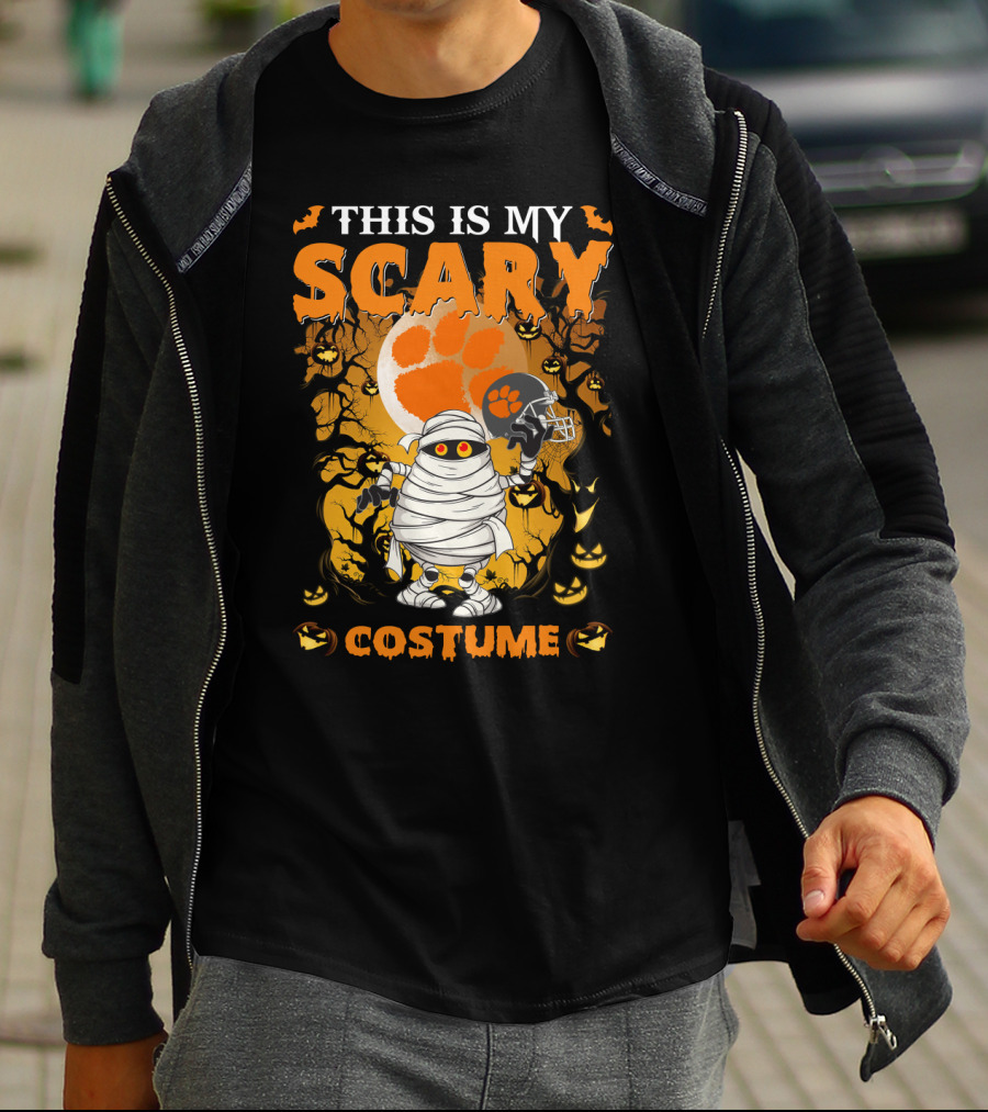 This Is My Scary Clemson Tigers Costume T-Shirt