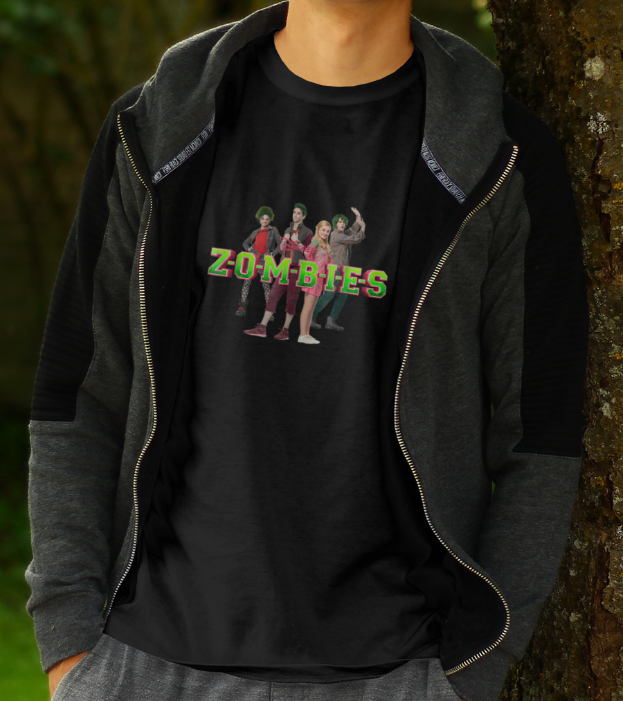 Disney Zombies Film Characters Group T-Shirt