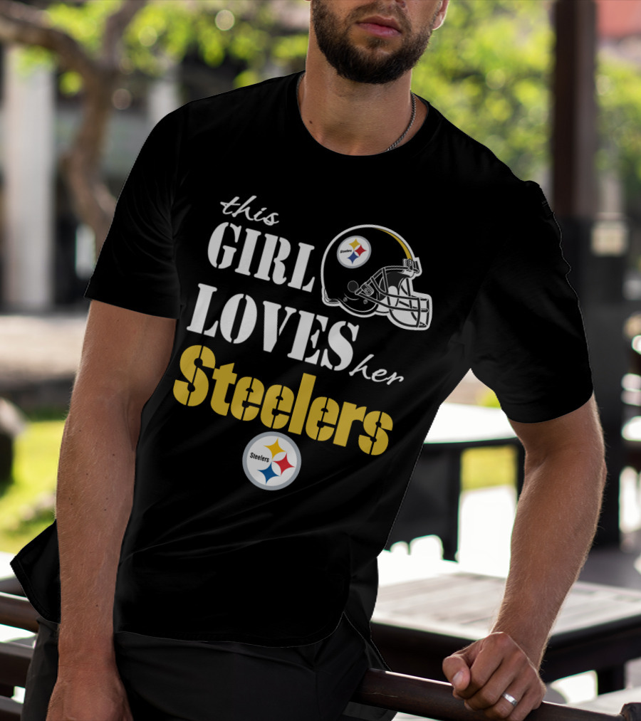This Girl Loves Her Steelers T-Shirt