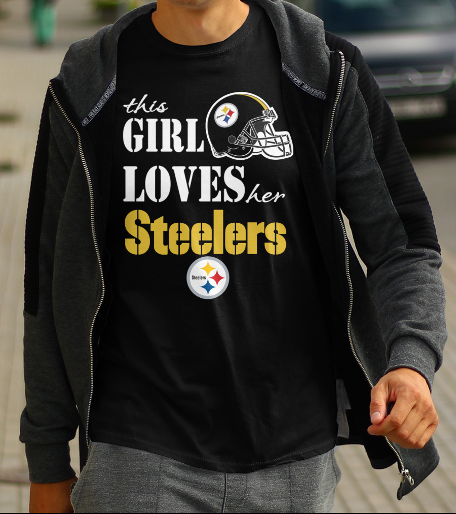 This Girl Loves Her Steelers T-Shirt