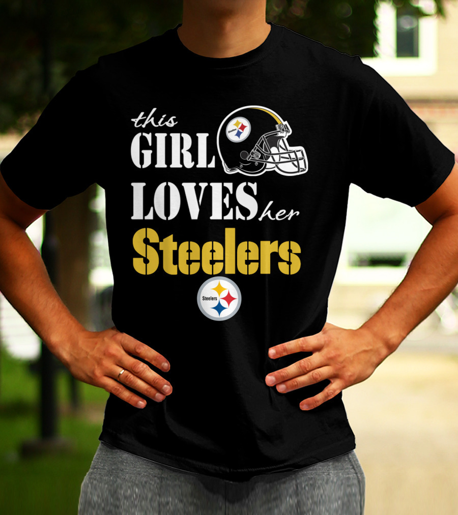 This Girl Loves Her Steelers T-Shirt
