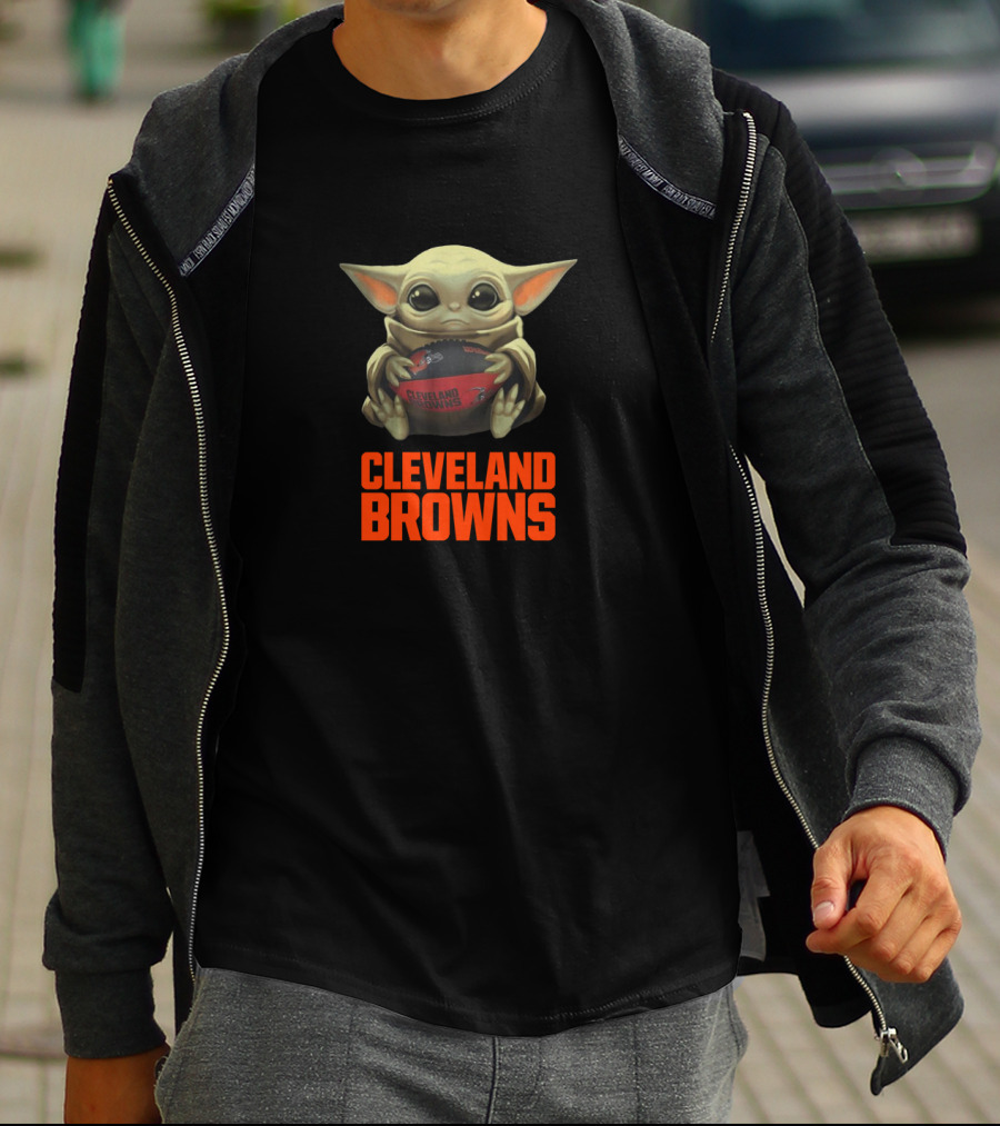 Cleveland Browns Football Baby Alien T-Shirt