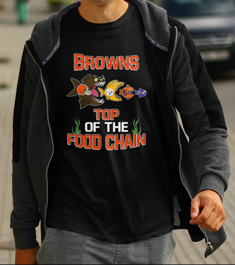 Browns Top Of The Food Chain T-Shirt