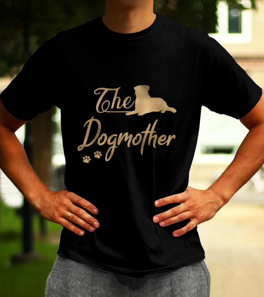 The Dogmother Australian Shepherd Paws T-Shirt