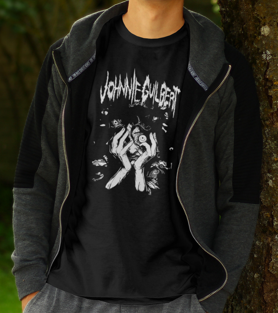 Johnnieguilbert Tortured Mind Eyes And Hands Horror T-Shirt