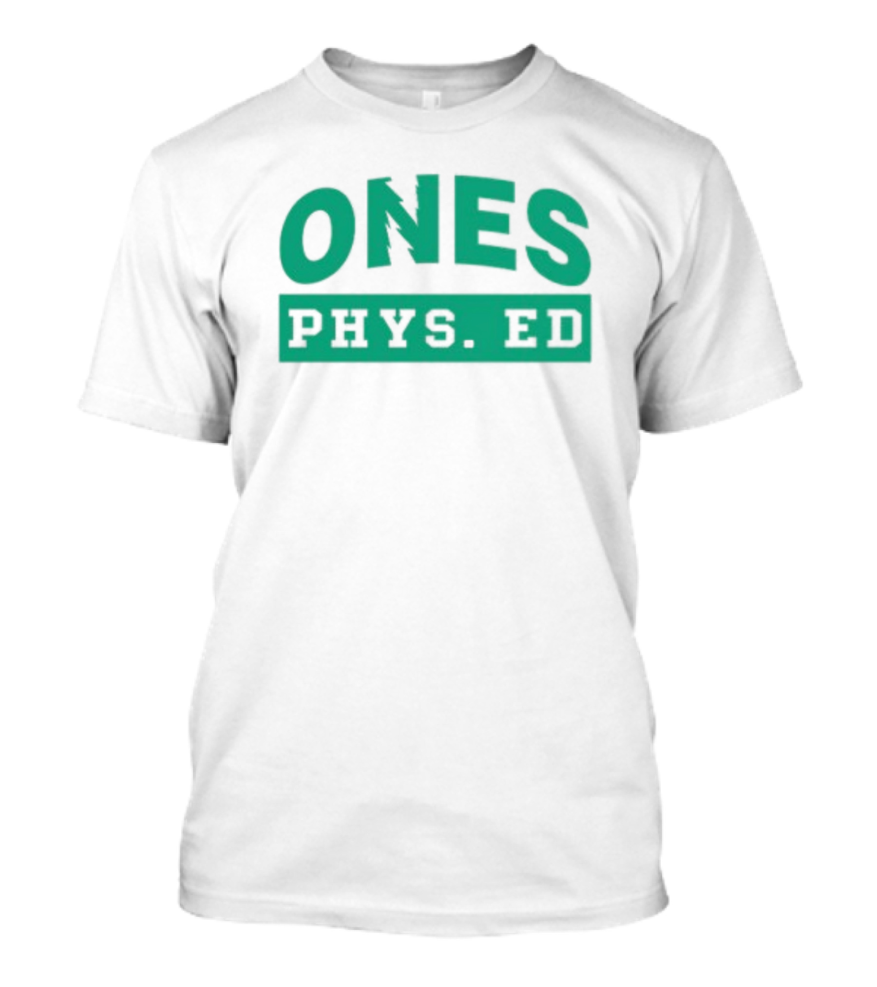 ONES Phys Ed Retro Sports Logo Vintage Gym T-Shirt