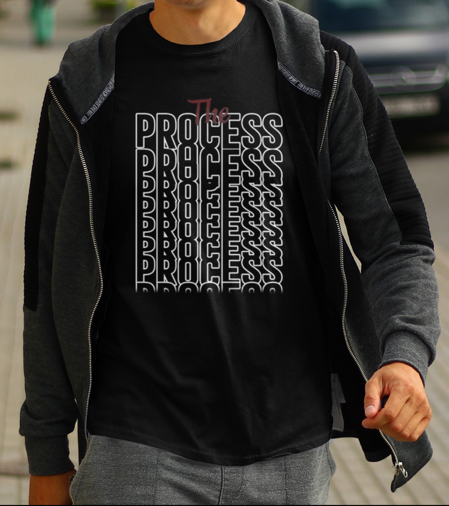The Process Stacked Repetition T-Shirt
