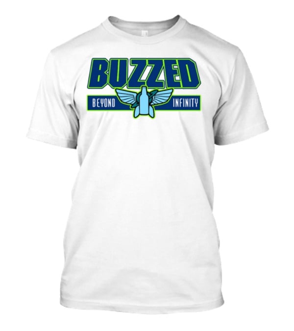 Buzzed Beyond Infinity Bottle With Wings T-Shirt