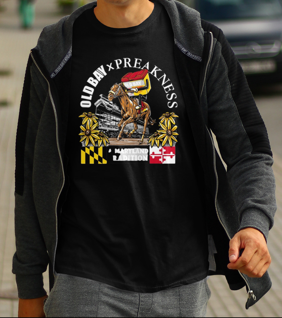 Old Bay X Preakness A Maryland Tradition T-Shirt
