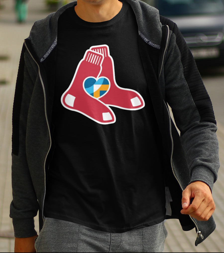 Red Sox Foundation Heart T-Shirt