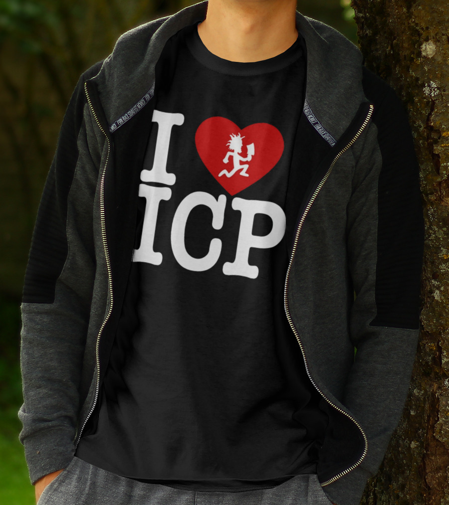 I Heart ICP Hatchetman Red Heart Iconic T-Shirt