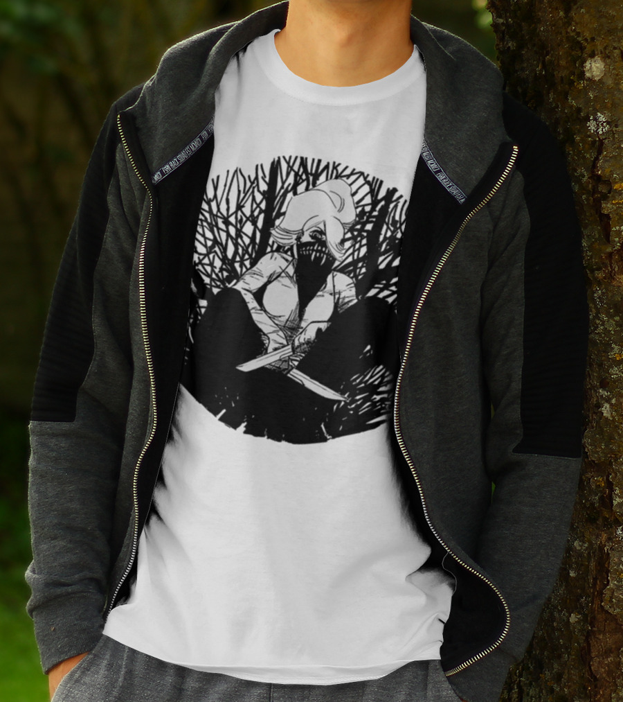 Something Is Killing The Woods Warrior T-Shirt