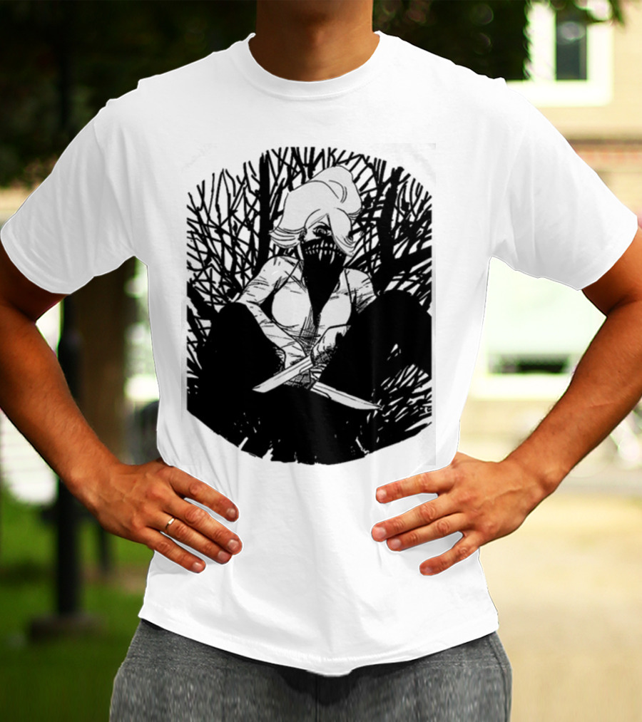 Something Is Killing The Woods Warrior T-Shirt