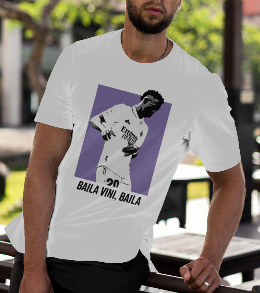 Club1863 Baila Vini Baila Real Madrid Football T-Shirt