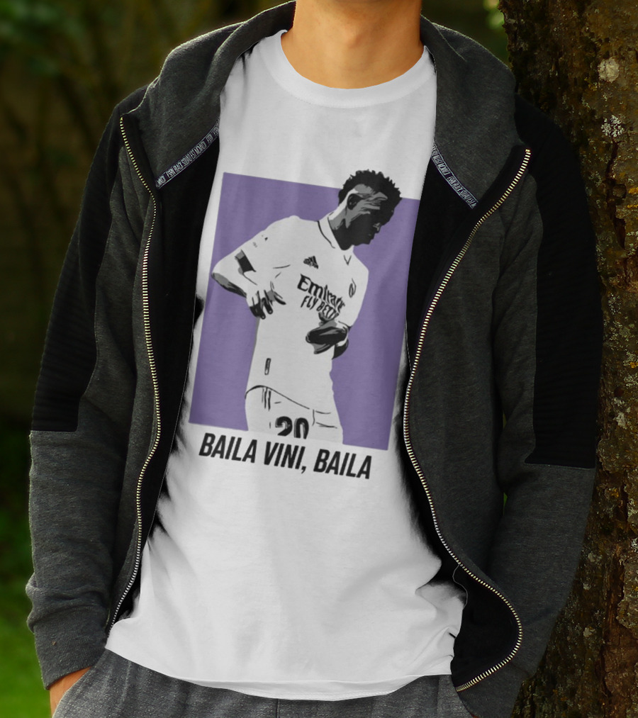Club1863 Baila Vini Baila Real Madrid Football T-Shirt