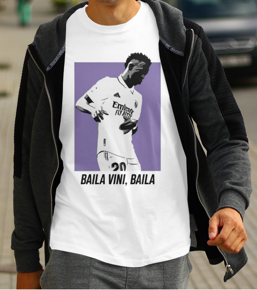 Club1863 Baila Vini Baila Real Madrid Football T-Shirt